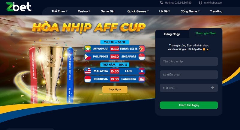 ZBET- Đánh giá Vua nhà cái tặng tiền cá cược trực tuyến số 1