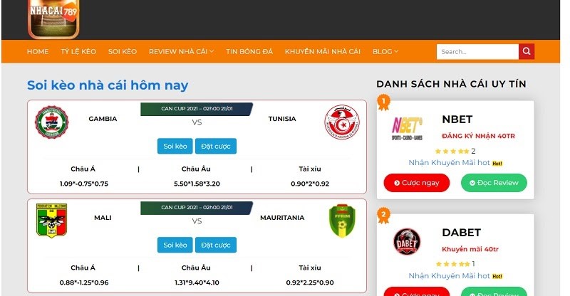 Kèo chấp 1/2 là sao