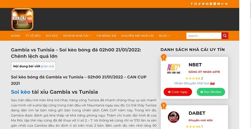 Kèo chấp 1/2 là sao