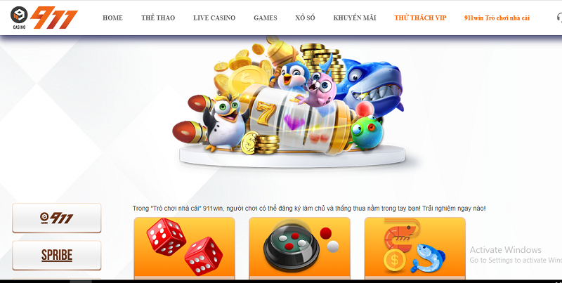 Đánh giá 911 - Thương hiệu casino uy tín châu Á