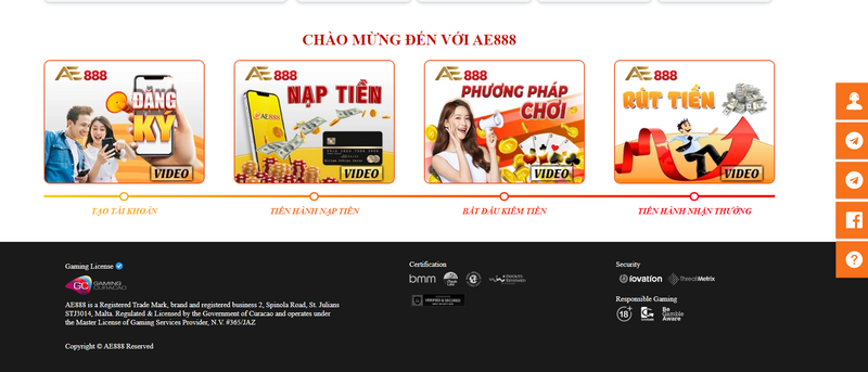 AE888 - Thiên đường trò chơi thú vị đầy mê hoặc