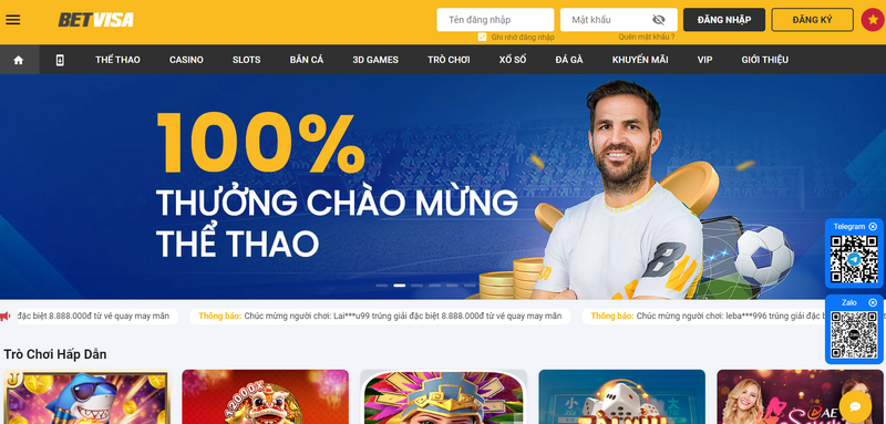 BETVISA – Nhà cái tặng tiền cá cược có nhiều ưu đãi siêu khủng