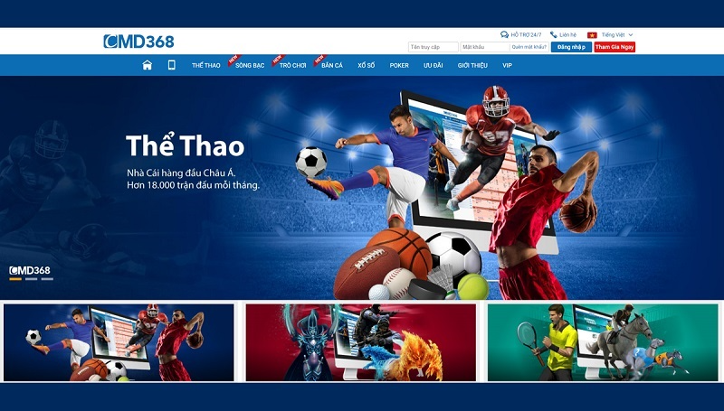 CMD368 - Thiên đường giải trí cá cược uy tín nhất 2023