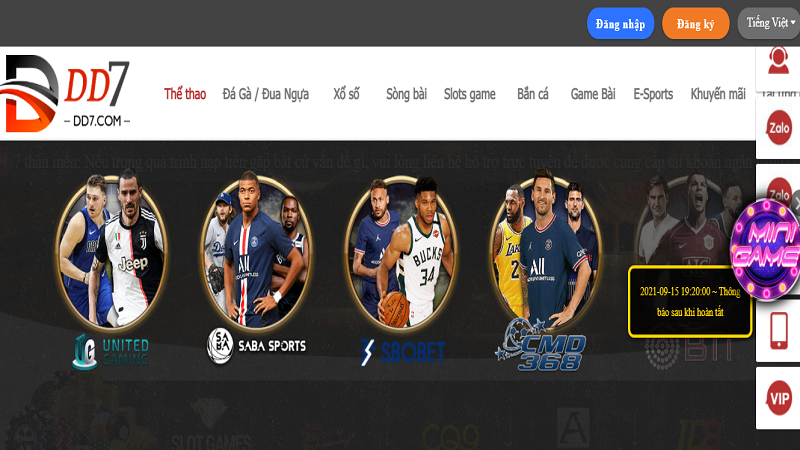 DD7 - Nền tảng sở hữu nhiều trò chơi cá cược quốc tế hay nhất 2023