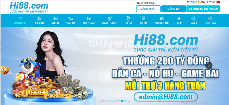 Hi88 – Thiên đường giải trí dành cho bet Việt 