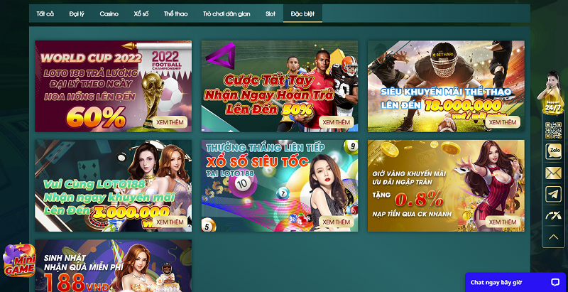 LOTO188 - Nhà cái lô đề minh bạch, hấp dẫn nhất Châu Á