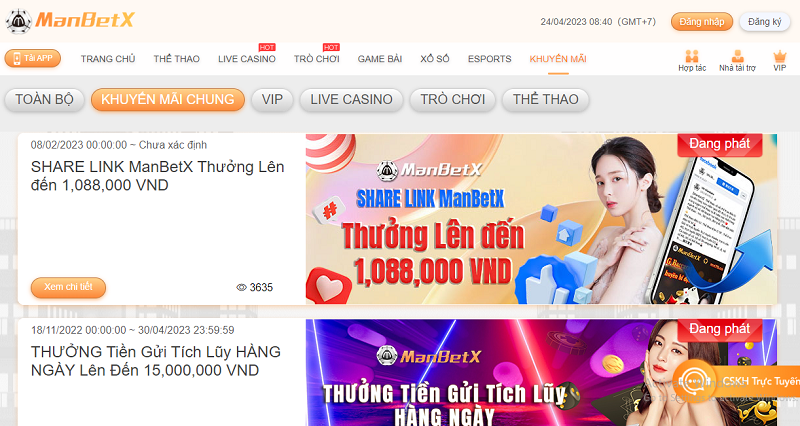 ManbetX – Sòng bài giàu tiềm lực và uy tín số 1 thị trường