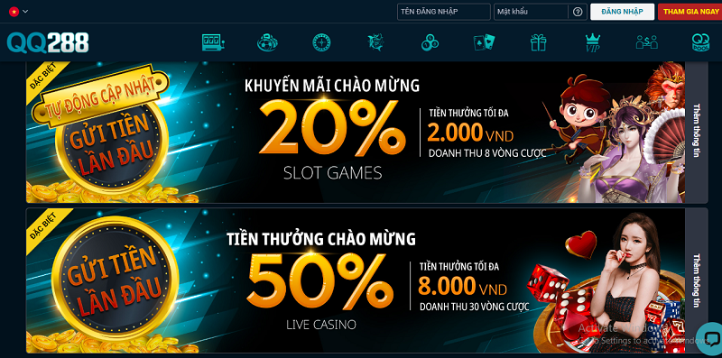 QQ288 – Sân chơi cá cược đẳng cấp chuẩn quốc tế