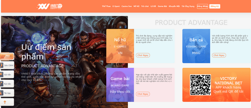 VNBET77 – Tân binh của thị trường cá cược trực tuyến