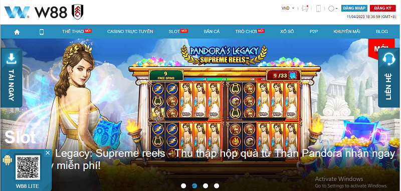 W88 - Điểm đến lý tưởng cho dân cá cược online